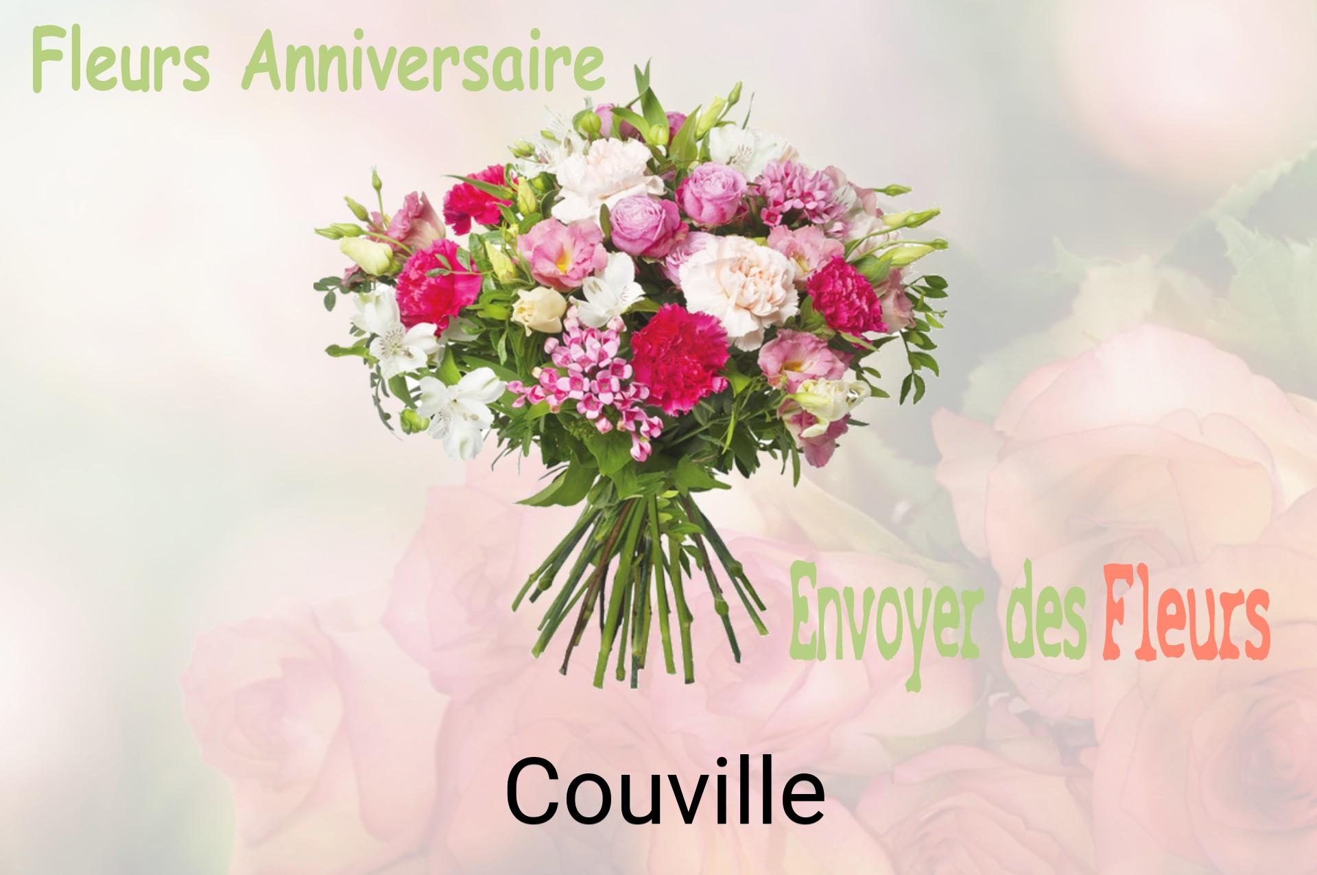Bouquet de fleurs d’anniversaire livré à Couville